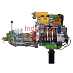 16 Valve 4 Cylinders Fiat Engine With Multi-Point Electronic Injection + Gearbox 5 Forward Speeds + Reverse Cutaway Model